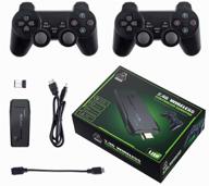 console 64gb digital tv game console / game pack with emulators / 2.4g wireless controller logo