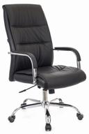 💺 everprof bond tm executive computer chair - faux leather upholstery in black логотип