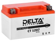 🔋 ct1207 12v / 7ah delta battery logo