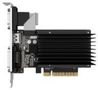 видеокарта palit geforce gt 710 silent 2gb (neat7100hd46-2080h), розничная продажа логотип