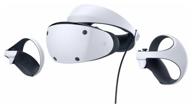 vr helmet sony playstation vr2, 120 hz, with the game horizon call of the mountain, white logo