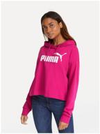 hoodie puma, size l, festival fuchsia logo
