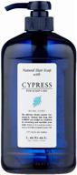 lebel cosmetics shampoo natural hair soap treatment cypress, 1000 ml logo