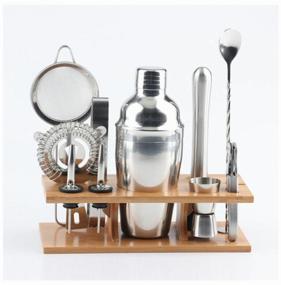 img 4 attached to Cocktail Maker Set Classic Shaker 11 (Bartender Gift Set, Bar Set, Shaker)