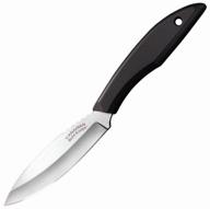 fixed knife cold steel canadian belt knife (20cbl) black with sheath logo