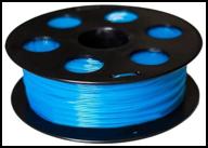 petg rod bestfilament 1.75 mm, 1 kg, fluorescent blue logo