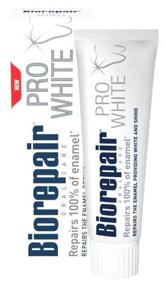 img 4 attached to Toothpaste Biorepair Pro White, retaining white enamel, 75 ml