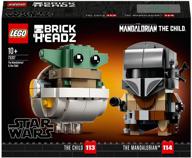 lego star wars 75317 mandalorian and baby logo