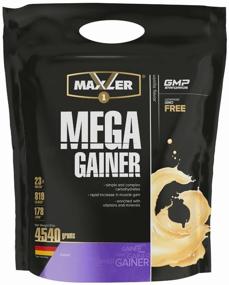 img 4 attached to Gainer Maxler Mega Gainer, 4540 g, vanilla