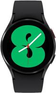 умные часы samsung galaxy watch4 40 мм wi-fi nfc, черные логотип