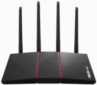 enhanced wi-fi connectivity: asus rt-ax55 black wi-fi router логотип
