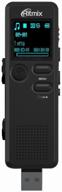 voice recorder ritmix rr-610 8gb black logo