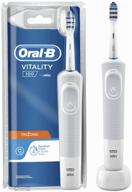 electric toothbrush oral-b vitality 3d white 100 white logo