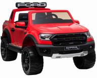 vip игрушка автомобиль ford ranger raptor f150r, красный логотип