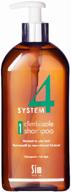 sim sensitive shampoo system4 1 climbazole shampoo, 500 ml логотип