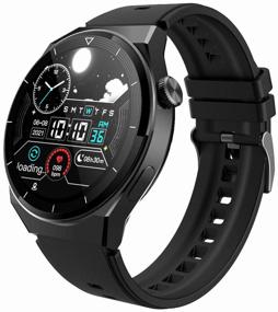 img 3 attached to Premium Smart Watch X5 Pro /Bluetooth/Touch Screen/Time Display/Caller ID/SMS Reminder/Black