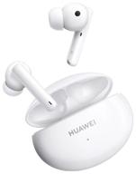 huawei freebuds 4i wireless headphones, ceramic white логотип