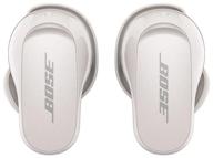 bose quietcomfort earbuds wireless headphones, 2 white logo