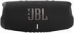 portable acoustics jbl charge 5 ru, 40 w, black logo