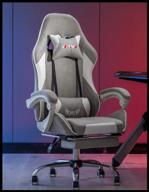 armchair fabric computer gaming gaming office ergonomic gaming chair logo