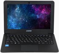 11.6" notebook digma eve 11c409 1920x1080, intel celeron n3350 1.1 ghz, ram 4 gb, ssd 64 gb, intel hd graphics 500, windows 10 home, es2056ew, black logo