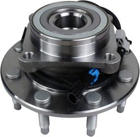 img 3 attached to 🚚 Chevy Silverado/GMC Sierra 1500 2500 2500HD 1500HD 4x4 Front Wheel Hub and Bearing Assembly, Autoround 515058 for Suburban/Yukon XL 2500, Hummer H2 with 8 Lug