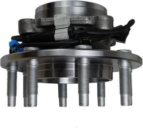 img 2 attached to 🚚 Chevy Silverado/GMC Sierra 1500 2500 2500HD 1500HD 4x4 Front Wheel Hub and Bearing Assembly, Autoround 515058 for Suburban/Yukon XL 2500, Hummer H2 with 8 Lug