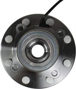 img 1 attached to 🚚 Chevy Silverado/GMC Sierra 1500 2500 2500HD 1500HD 4x4 Front Wheel Hub and Bearing Assembly, Autoround 515058 for Suburban/Yukon XL 2500, Hummer H2 with 8 Lug