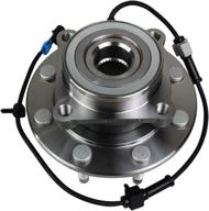 🚚 chevy silverado/gmc sierra 1500 2500 2500hd 1500hd 4x4 front wheel hub and bearing assembly, autoround 515058 for suburban/yukon xl 2500, hummer h2 with 8 lug логотип