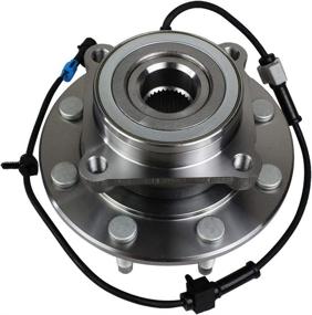 img 4 attached to 🚚 Chevy Silverado/GMC Sierra 1500 2500 2500HD 1500HD 4x4 Front Wheel Hub and Bearing Assembly, Autoround 515058 for Suburban/Yukon XL 2500, Hummer H2 with 8 Lug