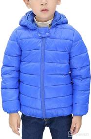 img 2 attached to 🧥 ARTMINE Winter Down Coats with Hoods for Baby Toddler Boys and Girls, Ages 12M - 5Y