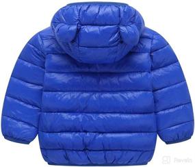 img 3 attached to 🧥 ARTMINE Winter Down Coats with Hoods for Baby Toddler Boys and Girls, Ages 12M - 5Y