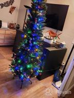 img 1 attached to 6Ft Prelit Christmas Tree With 240 Lights - Perfect For Home, Office & Party Decorations! review by Mikey Shook