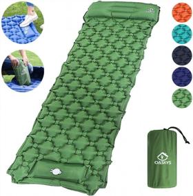 img 1 attached to Oaskys Camping Sleep System Set: Sleeping Bag & Sleeping Pad Combo For Ultimate Comfort Outdoors