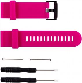 img 3 attached to Silicone Replacement Watch Band For Suunto Core ALU Sport/Essential Series Watches - Fitness Bracelet Strap Wristband Accessory.