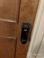 img 1 attached to HARFO K1 Fingerprint Door Lock, Keyless Entry Door Lock, Keypad Lock, Biometric Door Lock, Digital Door Lock For Home And Office (Silver) review by Brian Piecuch