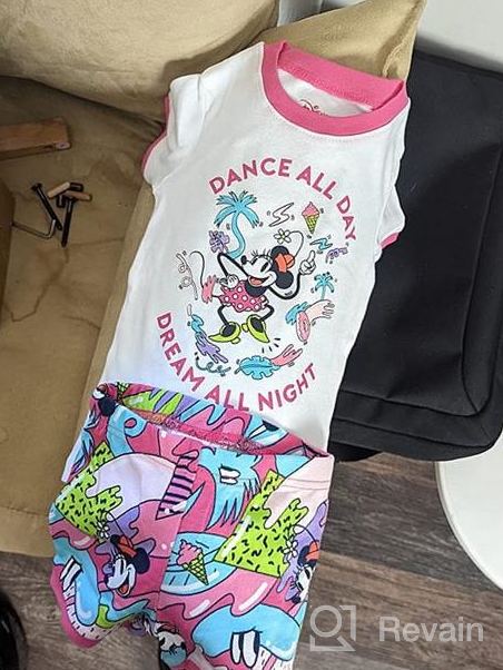 img 1 attached to Snug-Fit Cotton Pajama Sleepwear Sets for Kids featuring Disney, Star Wars, and Marvel by Spotted Zebra review by Mauricio Woodard