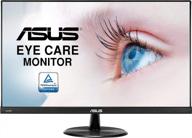 🖥️ asus vp239h-p frameless 1080p widescreen monitor, mountable, 61hz, touchscreen logo