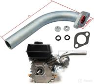 exhaust compatible predator 212cc non hemi logo