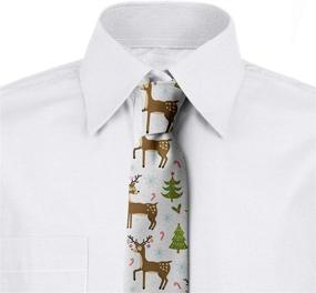 img 2 attached to Ambesonne Necktie Tourist Poker Cards Men's Accessories