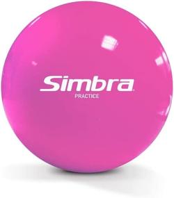 img 3 attached to Simbra Field Hockey Practice Balls - Ideal For Indoor And Outdoor Training, Official Size And Weight For Enhanced Stickhandling And Shooting Skills, Super Smooth And Smart Speed Design