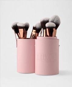 img 1 attached to Keep Your Brushes Organized And Accessible With The Luxie Pink Brush Cup Holder