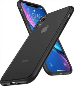 img 4 attached to Humixx Shockproof Series iPhone XR Case - 10FT Drop Tested, Upgraded Nano Material, Translucent Matte Cover with Soft TPU Bumper - Slim Protective Case for iPhone XR 6.1 inch (Black)