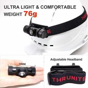 img 1 attached to ThruNite TH20 520 Lumen CREE XP-L LED Headlamp Flashlight -Lightweight Waterproof IPX-8 EDC Headlamp For Indoor & Outdoor Hiking,Camping, Cycling - CW