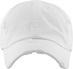 img 2 attached to Unstructured Dad Hat Baseball Cap - Adjustable Polo Style Low Profile Funky Junque