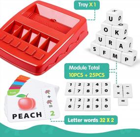 img 3 attached to Sight Word Matching Game And Interactive Learning Toy For Kids - Perfect Birthday Gift For Boys And Girls Aged 3 To 6