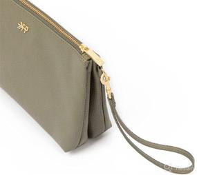 img 2 attached to 👜 Classic Zip Pouches in a Variety of Colors for a Fresh & Stylish Look