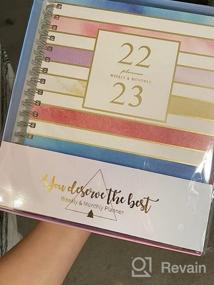 img 6 attached to 2022-2023 Academic Planner: 9.3" X 8.25", Thick Paper, Colorful Tabs & Twin-Wire Binding - AUG 2022 To JUN 2023