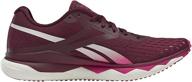 reebok womens floatride maroon proud women's shoes : athletic logo