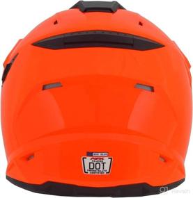 img 2 attached to AFX FX-41 Large Safety Orange Helmet